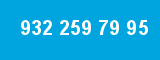 932 259 79 95 932 259 79 95